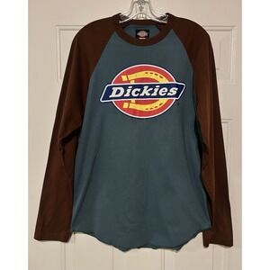 Supreme x Dickies Raglan Long Sleeve Shirt Dark Slate Brown FW24 Men's Small